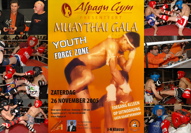 Muaythai Gala - Youth Force Zone - Premiere - Amsterdam (Alpagu Gym)